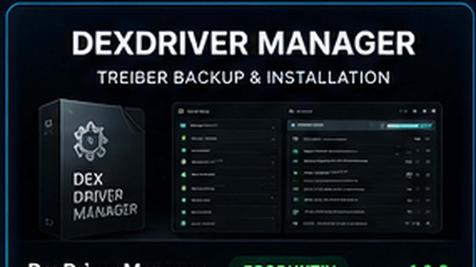 DexDriver Manager – Covergrafik von Dexintraidor