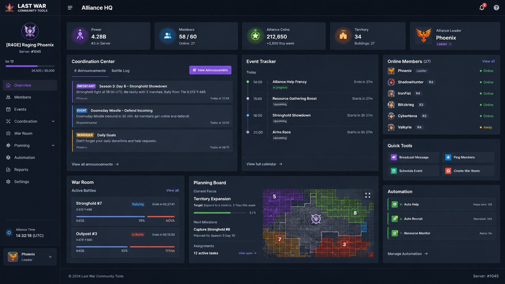 Last War Community Tools – Covergrafik von Dexintraidor