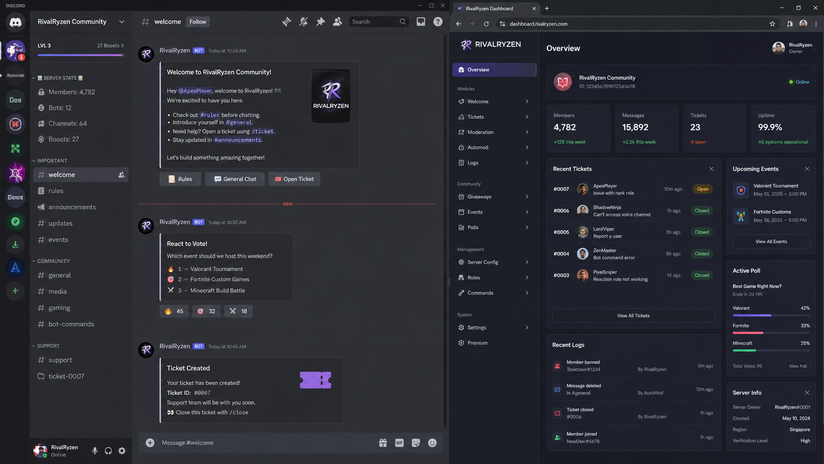 RivalRyzen Guides Bot – Covergrafik von Dexintraidor