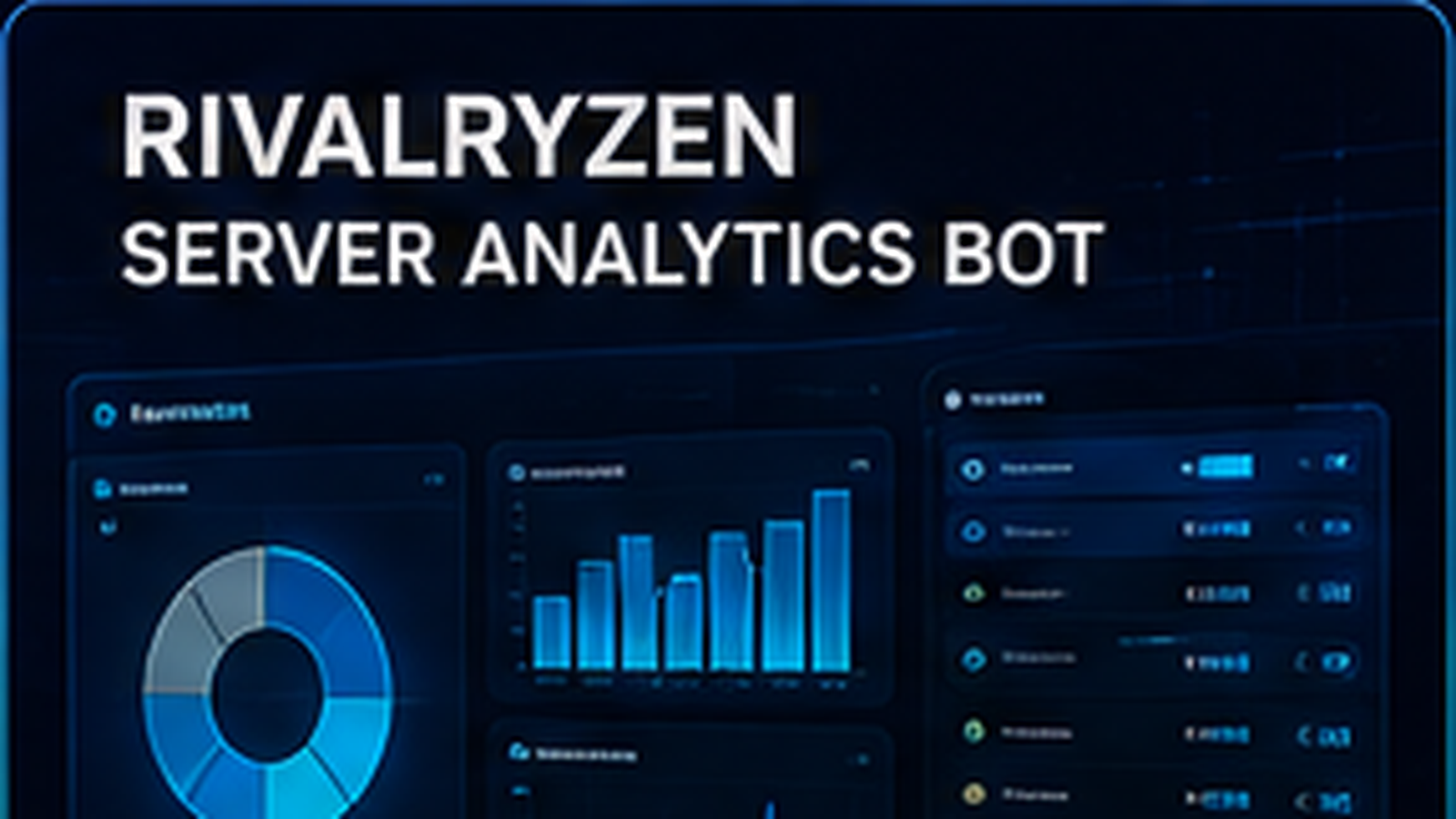 RivalRyzen Server Analytics Bot – Covergrafik von Dexintraidor