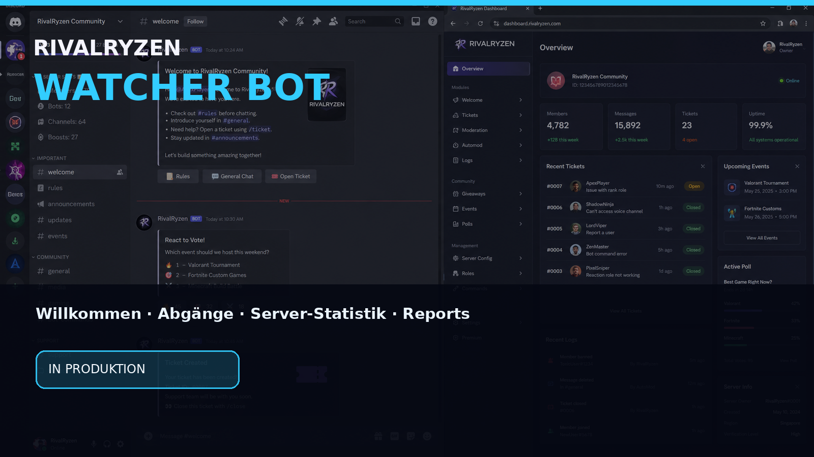 RivalRyzen Watcher Bot – Covergrafik von Dexintraidor