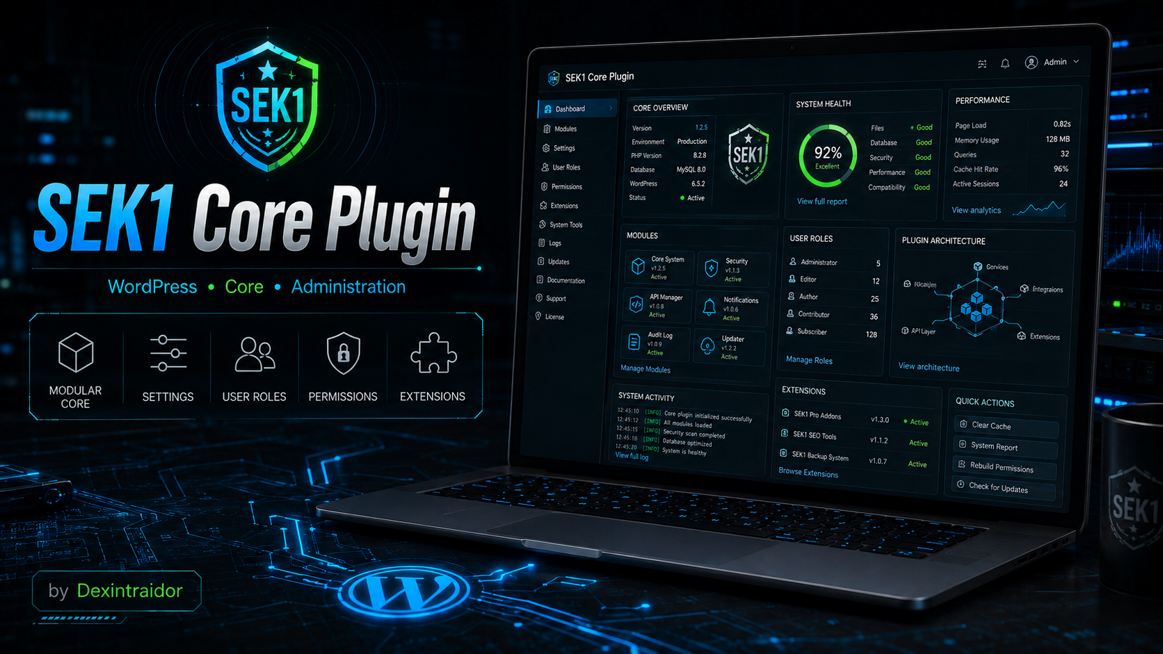 SEK1 Core Plugin – Covergrafik von Dexintraidor