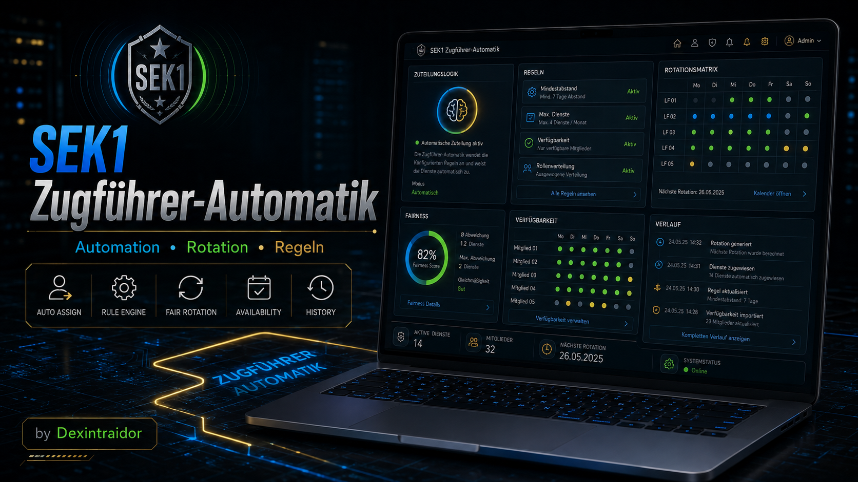 SEK1 Zugführer-Automatik – Covergrafik von Dexintraidor